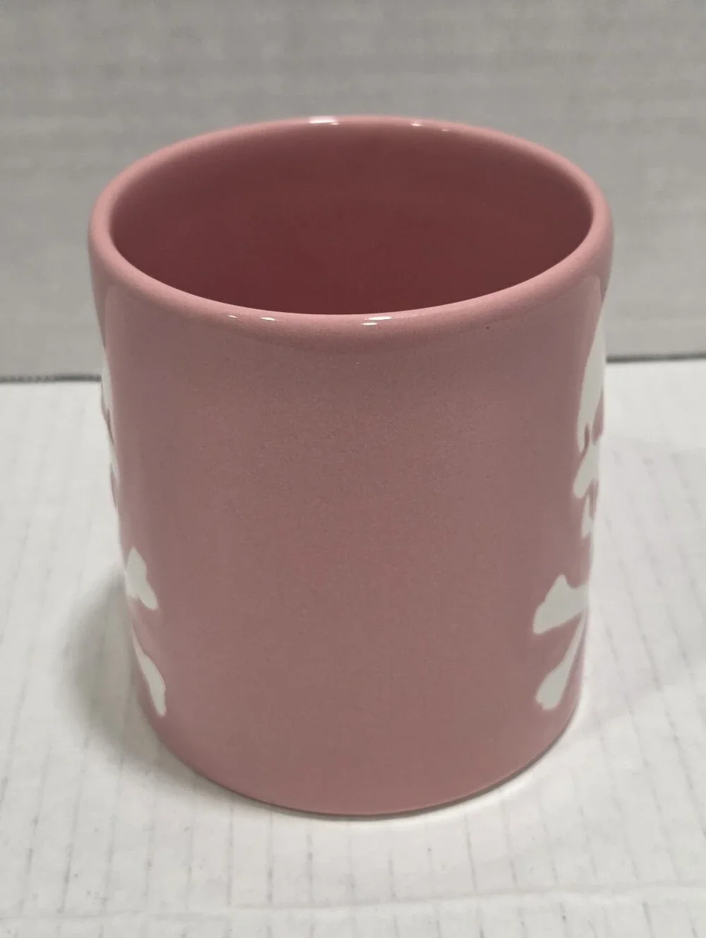 Waechtersbach Germany Pink Skull Crossbones Ceramic Mug